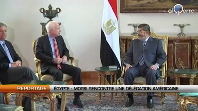 Egypte: Morsi rencontre une délégation américaine