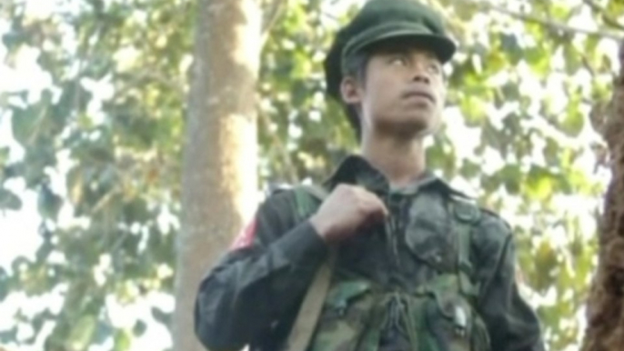 Myanmar rebels under fire