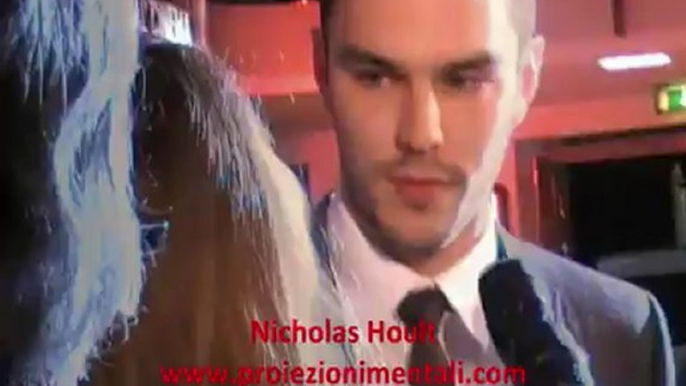 Nicholas Hoult a Roma per Warm Bodies - Rec Carpet