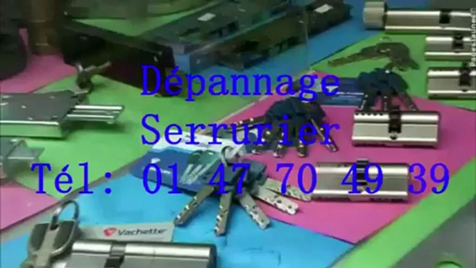 Dépannage Serrurier au  01 47 70 49 39