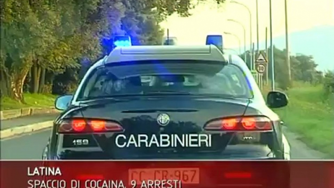 LATINA: SPACCIO DI DROGA, 9 ARRESTI