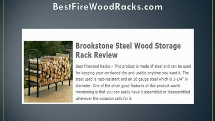 Firewood Rack Reviews - Top 10 Firewood Racks