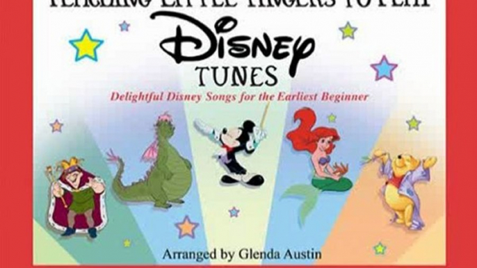 Fun Book Review: Teaching Little Fingers to Play: Disney Tunes by Glenda Austin, Hal Leonard Corp.