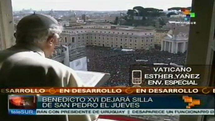 Benedicto será "Papa emérito" o "Romano pontífice emérito"