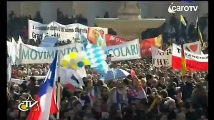 Icaro Tv. Rimini a San Pietro per salutare Papa Benedetto