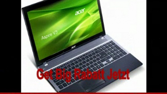 Acer Aspire V3-571G-53214G50Makk 39,6 cm (15,6 Zoll) Notebook (Intel Core i5 3210M, 2,5GHz, 4GB RAM, 500GB HDD, NVIDIA GT 630M, DVD, Win 8) schwarz