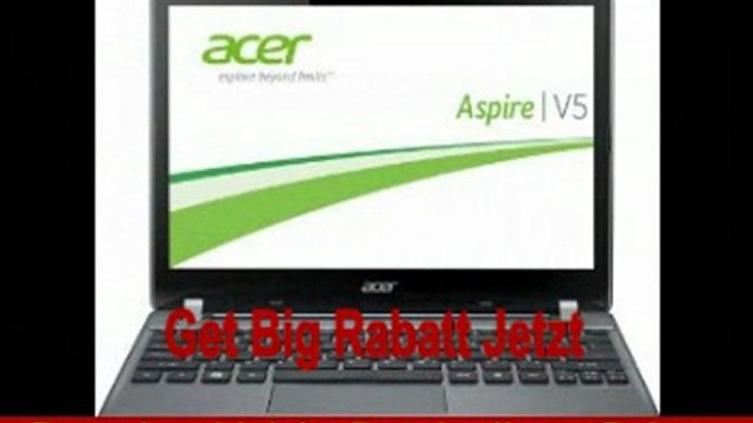 Acer Aspire V5-171-53314G50ass 29,5 cm (11,6 Zoll) Thin & Light Notebook (Intel Core i5 3317U, 1,7GHz, 4GB RAM, 500GB HDD, Intel HD 4000, Win 8) silber