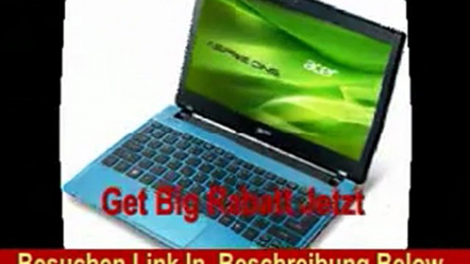 Acer Aspire One 756 29,5 cm (11,6 Zoll, matt) Netbook (Intel Pentium 987, 1,5GHz, 4GB RAM, 500GB HDD, Intel HD, Win 8) blau