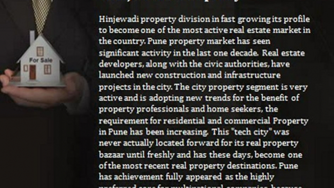 Residential Property in Hinjewadi Pune Call @ 9555666555