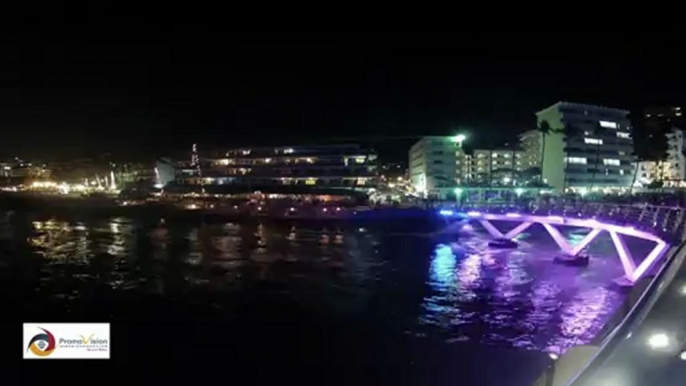 Puerto Vallarta New Pier Sunrise Sunset Time Lapse by PromovisionPV.com