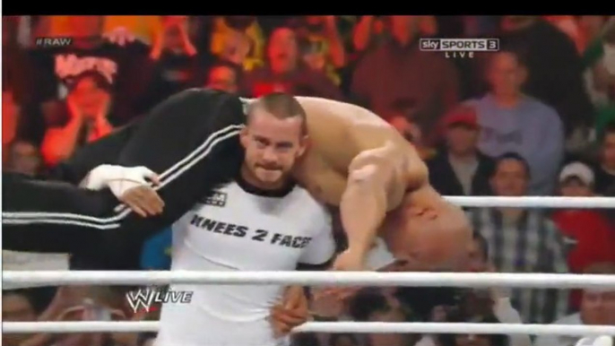 WWE RAW 11 FEBRUARY 2013-CM PUNK GTS THE ROCK
