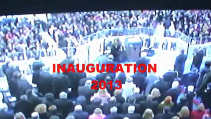 Beyonce Singing The National Anthem at Inauguration 1/212013