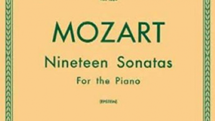 Music Book Review: Mozart 19 Sonatas - Complete: Piano Solo (Schirmer's Library of Musical Classics, Vol. 1304) by Richard Epstein, Wolfgang Amadeus Mozart