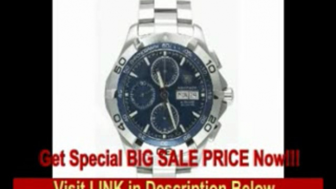 3[BEST PRICE] TAG Heuer Men's CAF2012.BA0815 Aquaracer Automatic Chronograph Stainless Steel Watch