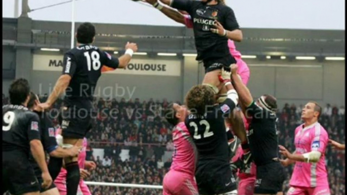 Toulouse vs Stade Francais, In Toulouse Sun 24 March 2013