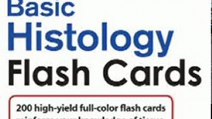 Medicine Book Review: Lange Basic Histology Flash Cards (LANGE FlashCards) by Anthony Mescher