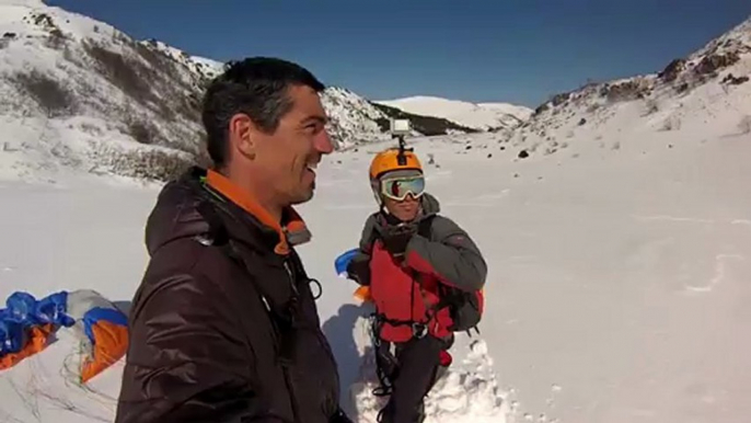 Rando speed riding à la Journalade - Ariège Pyrénées - 2013