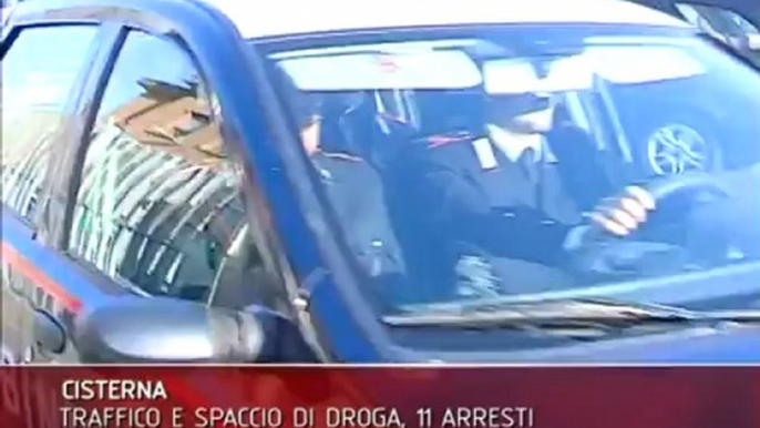 CISTERNA: SPACCIO DI DROGA, 11 ARRESTI