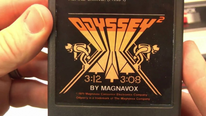 Classic Game Room - ALPINE SKIING! review for Magnavox Odyssey 2