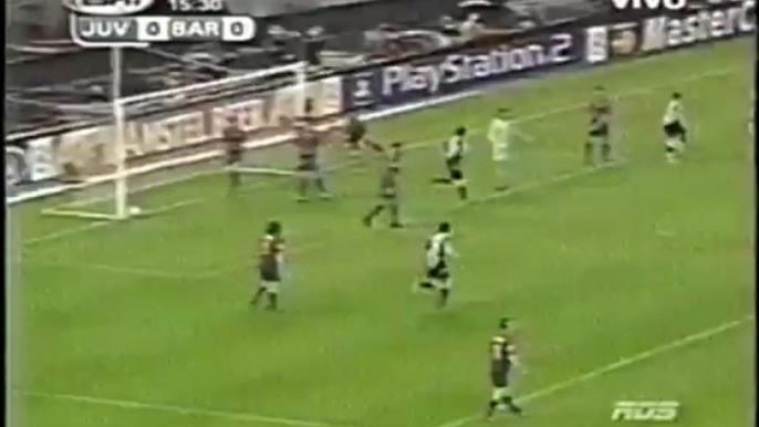 2003 (April 9) Juventus (Italy) 1-Barcelona (Spain) 1 (Champions League)