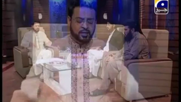 Jaga Jee Laganay ki Dunya Nahi ha Ya Ibrat ki Jaa hai Naat by Aamir Liaquat