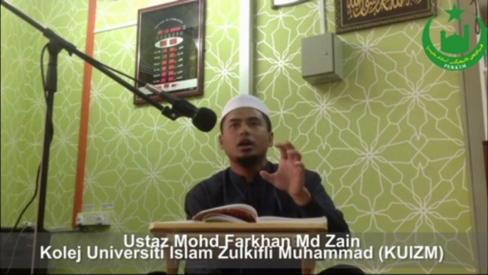 Iman Dan Kehidupan (Siri 9) - Ustaz Mohd Farkhan Md Zain [SURAU BANGUNAN PERKIM] - 14 MAC 2013