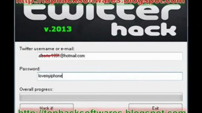 Twitter Account Updated 2013 Pirater Hack ‡ Cheat FREE DOWNLOAD