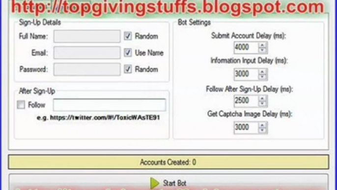 Twitter Follower Bot 2013 Pirater Hack ‡ Cheat FREE DOWNLOAD