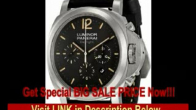 [SPECIAL DISCOUNT] Panerai Men's PAM00356 Luminor Contemporary Chronograph Watch