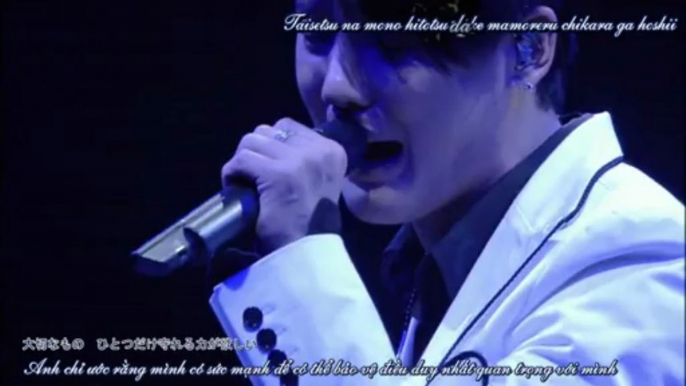 [Wuli JJ][Vietsub+Kanji+Kara] - Kanashimi no yukue - Junsu - ThanksGiving in Dome tour