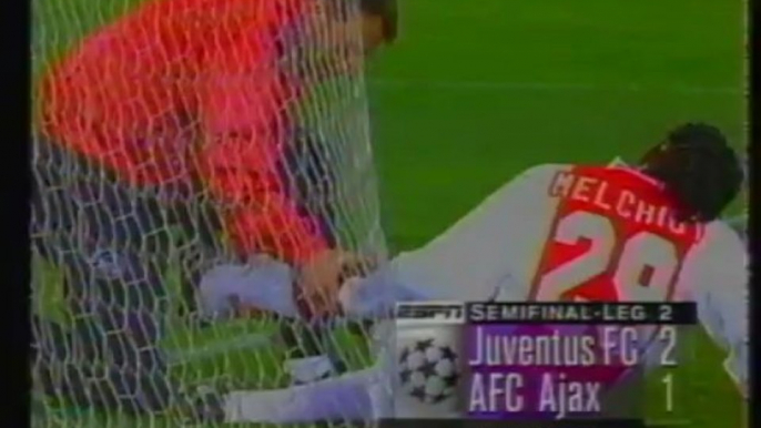 1997 (April 23) Juventus (Italy) 4-Ajax Amsterdam (Holland) 1 (Champions league)