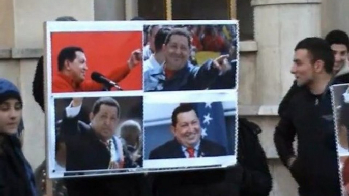 Hommage à Hugo Chavez, le 15 mars 2013