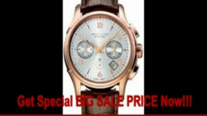 [BEST BUY] Hamilton Jazzmaster Automatic Chronograph Rose GoRose Gold-tone Mens Watch H32646555