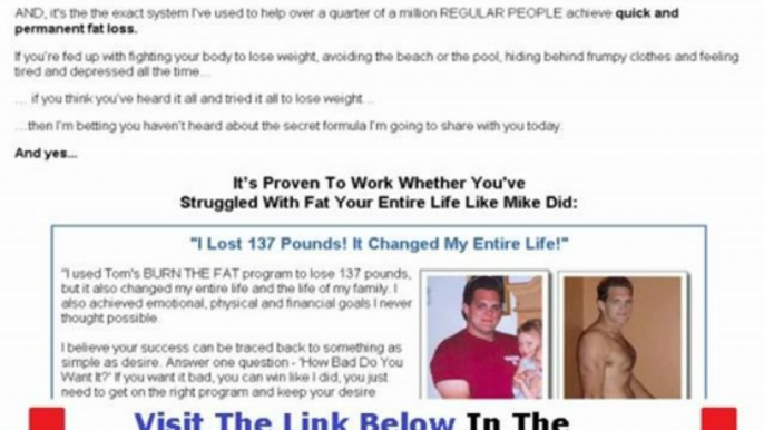 Burn The Fat Feed The Muscle Diet + Burn The Fat Blogs