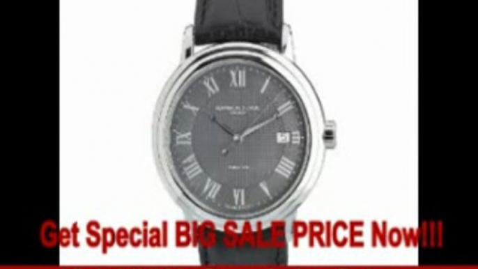 [SPECIAL DISCOUNT] Raymond Weil Men's 2837-STC-00609 Automatic Stainless Steel Grey Dial Watch