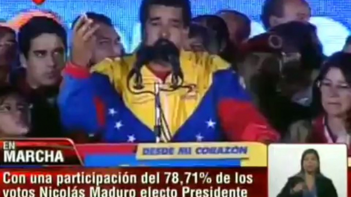 Maduro rechazó Pacto que le propuso Capriles antes de conocerse resultados oficiales