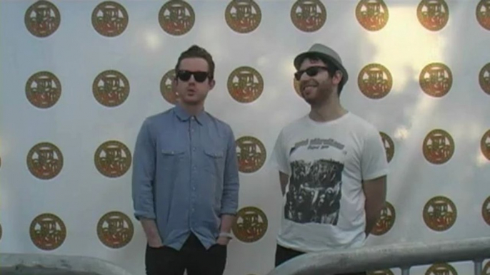 Chase & Status interview at Isle Of Wight Festival 2011 with Virtual Festivals