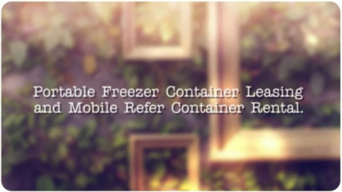 Mobile Cooler Container Rental, Refrigerated Trailer Rental and Portable Refrigeration rental company