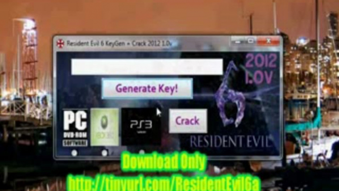 Resident Evil 6 ¦ Keygen Crack + Torrent FREE DOWNLOAD _ Générateur de clé