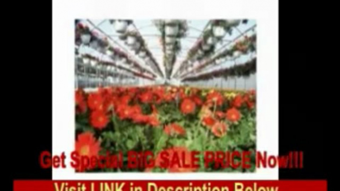 [SPECIAL DISCOUNT] Expansion Mansion Polyethylene and Polycarbonate Commercial Greenhouse Size / Span: 11'4 H x 21' W x 120' D with...