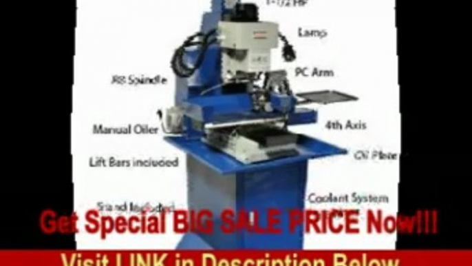 "[BEST PRICE] Bolton Tools 	 Bolton Tools 4 AXIS Mini CNC Milling Machine Mill Drill M4 w Stand 1.5 HP 1 Year Warranty!"