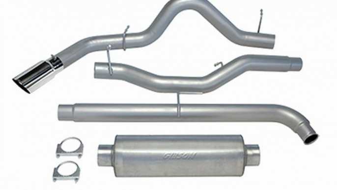 2013 Chevy Silverado Gibson Exhaust Systems 65637 Catback Exhaust