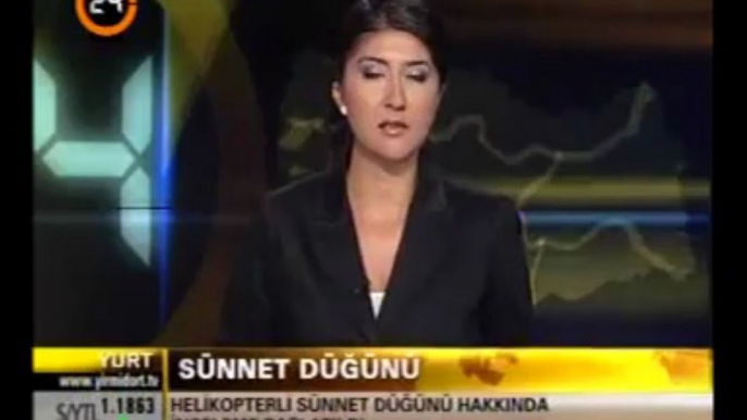 KANAL 24 ANA HABER TAHSİN DENGİZİN SÜNNET DÜĞÜNÜ HABERİ