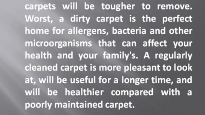 Cleaning Carpet Spills and Stains