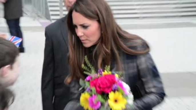 Duchess of Cambridge Kate Middleton Watches Kardashians