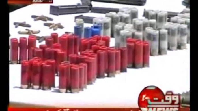 Karachi-Rangers Targeted Operation News Package 13 April 2013