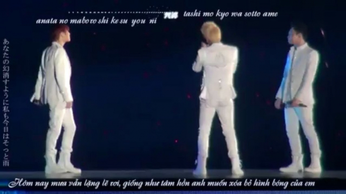 [Wuli JJ][Vietsub+Kanji+Kara] - 130403 Rainy Blue - JYJ concert in Tokyo Dome