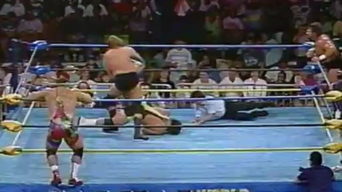 37. 92-06-16 Rick & Scott Steiner vs. Steve Williams & Terry Gordy (Clash XIX)