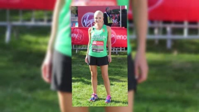 Katherine Jenkins Looks Flawless at London Marathon