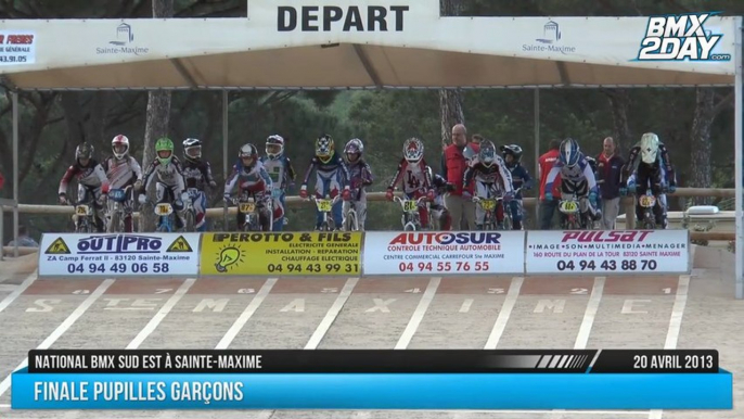 Finale Pupilles Garçons National BMX Sud Est Ste-Maxime 2013